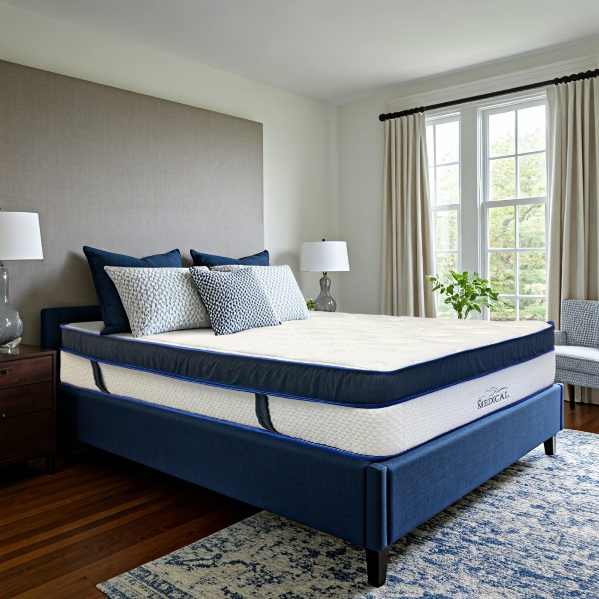 Clinically Cooling Gel Memory Foam 14 inch mattress 06