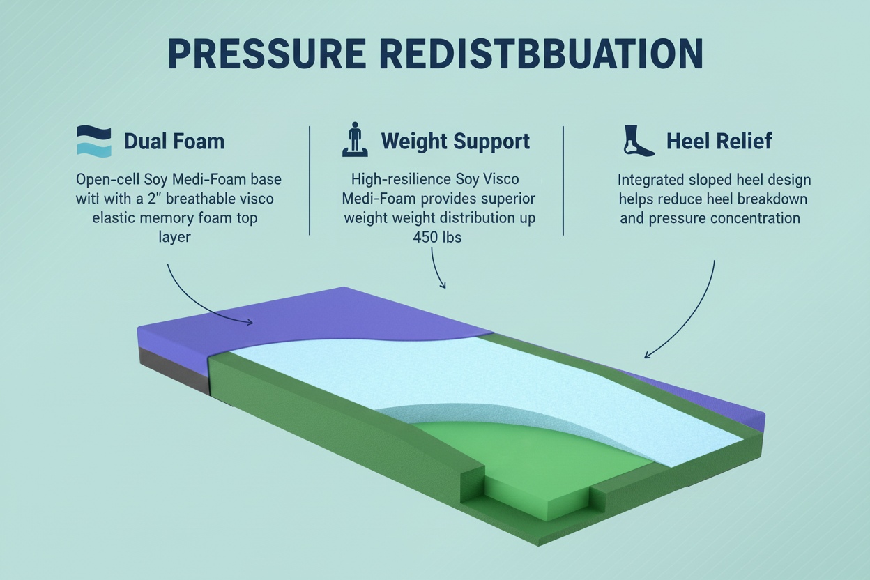 Nsc2500 pressure redistribution